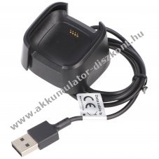 USB t�lt�k�bel Fitbit Versa 2 k�sz�l�k, t�lt�adapter Fitbit Versa 2 okos�r�