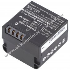 Helyettes�t� Akkumul�tor Garmin VIRB XE f�nyk�pez�g�p 980mAh 010-12256-01,361-00080-00,GMICP902624 LiPo