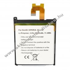 Helyettes�t� Akkumul�tor Sony Ericsson Xperia Z2 LIS1543ERPC Li-Polymer