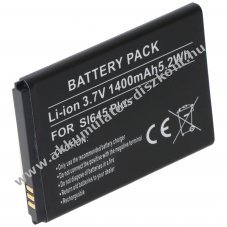 Helyettes�t� Akkumul�tor Bea-Fon SL645 SL645Plus 3,7V 1400mAh ICP5/44/55 mobiltelefon Li-Ion