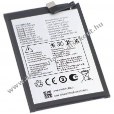 Helyettes�t� Akkumul�tor mobiltelefon TCL 50 NXTPAPER be�p�tett 3,85V 5010mAh 19,29Wh Li-Polymer