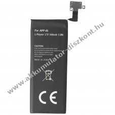 Helyettes�t� Akkumul�tor Apple iPhone 4S Akkumul�tor 616-0579 GB-S10-423282-0100 1440mAh