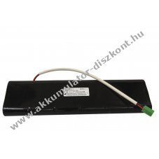 Helyettes�t� Akkumul�tor orvostechnikai Hellige Cardiotest EK53 21,6V 1,3Ah 254x22x68mm 0,95kg Ni-Cd