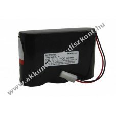 Helyettes�t� Akkumul�tor Ivac Spritzenpumpe 770 orvostechnikai 6V2,5Ah 99x33x62mm 0,554kg �lom