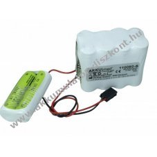 Helyettes�t� Akkumul�tor NC Pfrimmer Nutromat S/SX 12V 0,6Ah orvostechnikai 63x53x54mm 218g