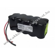 Helyettes�t� Akkumul�tor Mela Melacard Econ-B 12V 1,3Ah 44x42x110mm 538g orvostechnikai NiCd