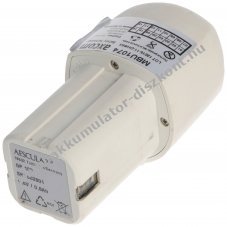 Akkucella csere Aesculap GP109 9,6V 1,4Ah csak cellacsere