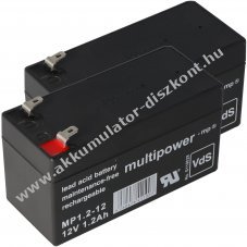 Stiegelmeyer Epostyle Seta BA20003-00 CB1663X Akkumul�tor 12V 1,2Ah orvostechnikai �lom