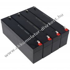 Guldmann Samson Akkumul�toregys�g 4x12V 2,2Ah 933011 933001 orvostechnikai �lom