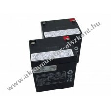 Helyettes�t� Arjo Lifter Minstrel HMX00310.0a 2x12V 5,0Ah orvostechnikai �lom Akkumul�tor