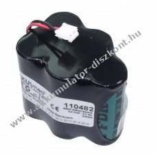 Helyettes�t� Akkumul�tor Nidek KeratoMeter KM500 KM-500BPI 6,0V 2,1Ah orvostechnikai NiMH