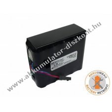 Akku �talak�t�s Kinetic Concepts Inc VAC ATS 12V 3,7Ah orvostechnikai NiMH