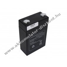 �lom Akkumul�tor 6V 2,8Ah Nellcor PulsoxiMeter N200