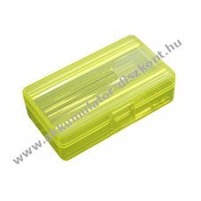 Soshine t�rol�doboz 2x 18650 vagy 4x 16340/RCR123 m�anyag 1db/csomag