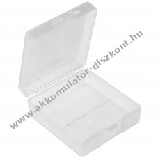 T�rol�doboz 1-2 db 9V blokk 6LR61/AM-6/6F22 �tl�tsz� PP m�anyag
