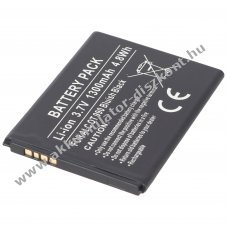 Helyettes�t� Akkumul�tor ALCATEL BY71 CAB31P0000C1 3,7V 1300mAh mobiltelefon Li-Ion