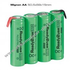 Helyettes�t� Akkumul�tor Mignon AA 4,8V 2100mAh NiMH
