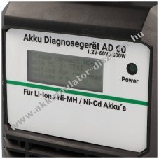 Akku Power AD60 Akkumul�tor-analiz�l� 1,2V-60,0V 450W (max.500W)