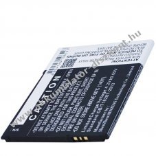 Helyettes�t� Akkumul�tor BQ Aquaris 5.0 HD B20 mobiltelefon 3,7V 2000mAh Li-Ion