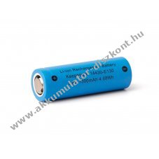 Keeppower 14430 3,6V 1300mAh l�tium-ion Akkumul�torcella Flat Top