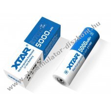 XTAR 21700-HP Li-Ion Akkumul�tor 3,6V 5000mAh PCB v�delemmel