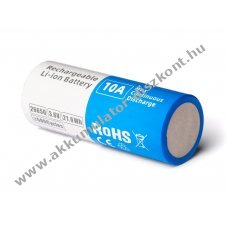XTAR 26650 Li-Ion Akkumul�tor 3,6V-3,7V 6000mAh PCB v�delemmel