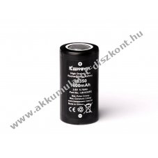 Keeppower 18350 3,6V 1600mAh l�tium-ion Akkumul�tor