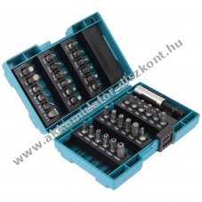 Makita B-28606 bitk�szlet 37db/csomag S2 ac�l m�gneses bitfog� m�anyag tok