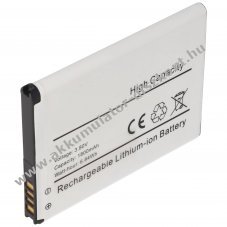Helyettes�t� Akkumul�tor mobiltelefon HTC Desire 500/Desire SV BA S890 3,8V 1800mAh Li-Ion