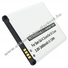Helyettes�t� Akkumul�tor Samsung Galaxy K zoom Akkumul�tor Samsung Galaxy S5 zoom SM-C115