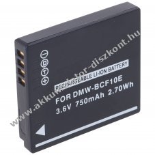 Helyettes�t� Akkumul�tor Panasonic DMW-BCF10 3,7V 700-940mAh Li-Ion