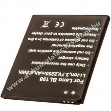 Helyettes�t� Akkumul�tor Lenovo 5B19A4682G A850/K860/K860i/S880/S880i/S890 3,7V/2250mAh mobiltelefon Li-Ion