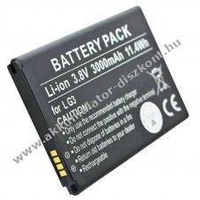 Helyettes�t� Akkumul�tor LG BL-53YH 3,8V 3000mAh Li-ion