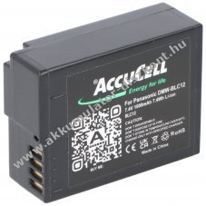 Helyettes�t� Akkumul�tor Panasonic DMW-BLC12 7,4V 1200mAh Li-Ion