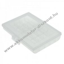 AccuSafe10 Akkumul�tormul�toros doboz 1-10 db Mignon AA vagy 1-10 db Micro AAA Akkumul�tor