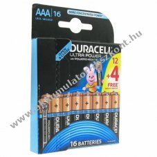 Duracell Ultra Power MX2400 AAA LR03 Powercheck �jraz�rhat� csomag hagyom�nyos elem alk�li