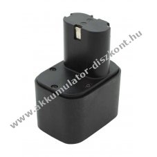 Akkucella csere Klauke RAM3 NiMH 9,6V 2,0Ah