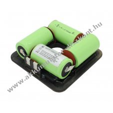 Akkucella csere Leica Rugby 100/726746 m�r�m�szer Akkumul�tor 4,8V 9000mAh 119x119x37mm NiMH
