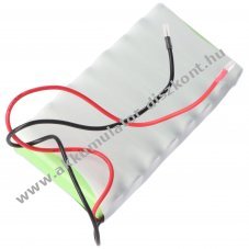 Helyettes�t� Akkumul�tor Dorma ATD006 80100301 kapunyit� AA Mignon ceruza Akkumul�tor 9,6V 900mAh 1db/csomag NiMH