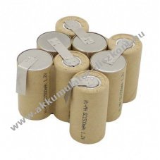 Helyettes�t� Akkumul�tor Metabo 72252045000 szersz�mg�p 9,6V 2000mAh NiMH