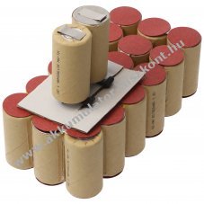 Helyettes�t� Akkumul�tor Ferm TCDB-2400 szersz�mg�p 24V 1500mAh NiMH