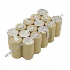 Helyettes�t� szersz�mg�p Akkumul�torpakk 18V 2000mAh Snap-On CTB4187 CTB4185 NiMH