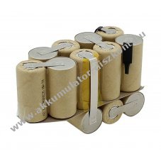 Helyettes�t� Akkumul�tor Zapak ZP22 szersz�mg�p 14,4V 3000mAh �nszerel�s NiMH