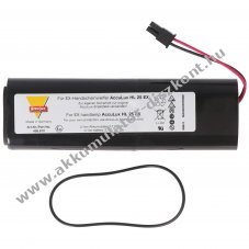 AccuLux HL25EX 3,7V 5000mAh zsebl�mpa Akkumul�tor 458.810 HUCA Li-Ion