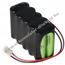 Akkumed orvostechnikai Akkumul�tor 12V 600mAh Fresenius Argus 400 NiCd