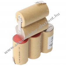 Helyettes�t� Akkumul�tor Kirby porsz�v� 6,0V 1500mAh 1db/csomag NiMH