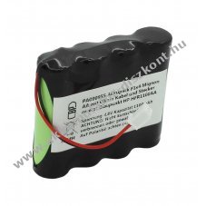 AA Mignon ceruza Akkumul�torpakk F1x4 4,8V 1100mAh k�bellel �s csatlakoz�val Blaupunkt HP HFR1100AA NiMH