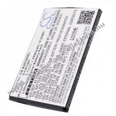 Helyettes�t� Akkumul�tor Asus ZenFone 2 0B200-01770200 C11P1501 3,7V 2500mAh mobiltelefon Li-Ion