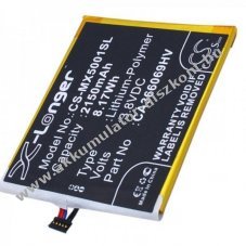 Helyettes�t� Akkumul�tor MEDION Life X5001 CA366069HV 3,8V 2150mAh mobiltelefon