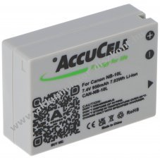 Helyettes�t� Akkumul�tor Canon NB-10L 7,4V Li-Ion